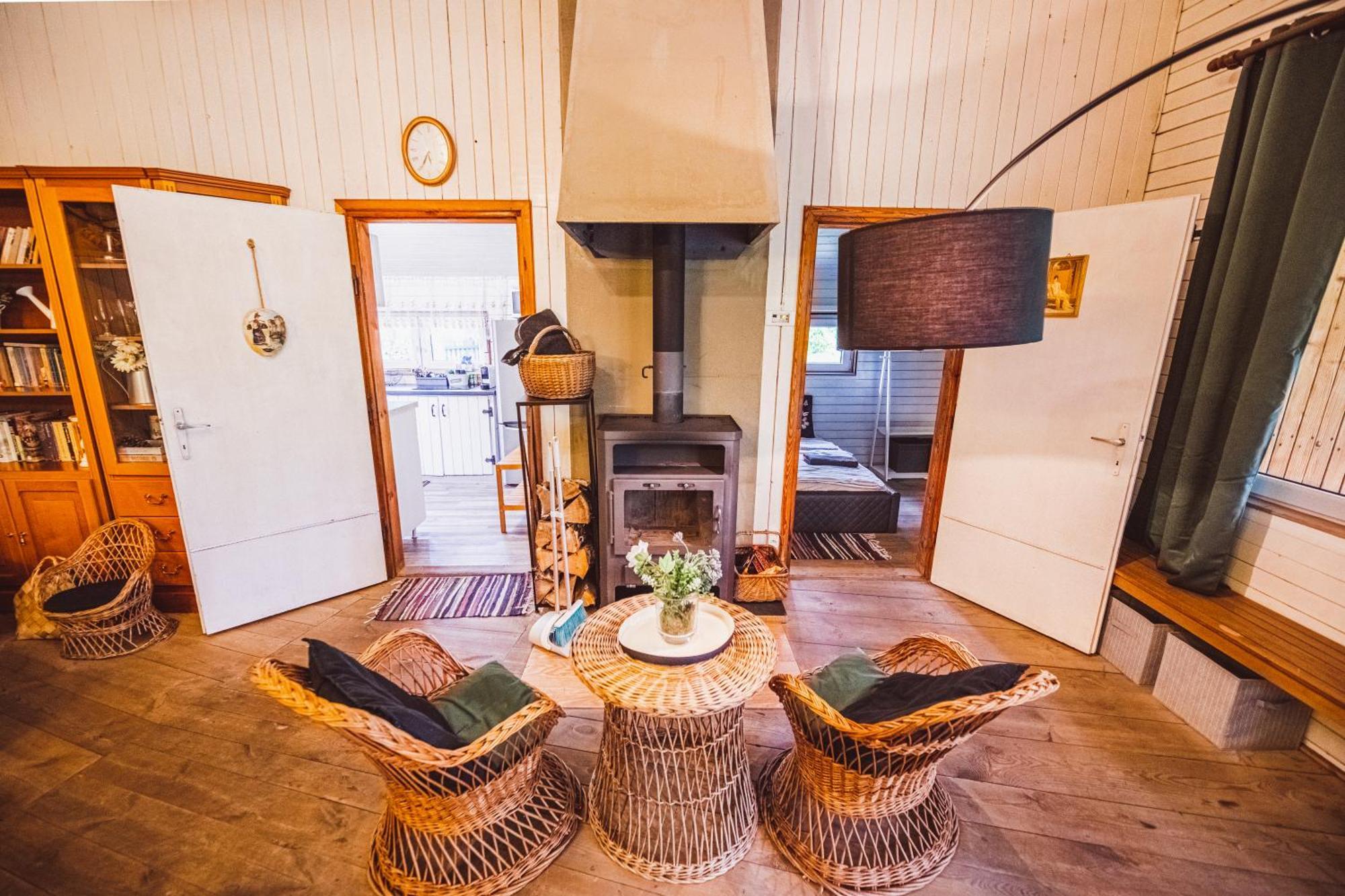 Cozy Nature Retreat With Patio Fireplace Garden Chalet Maciejowice